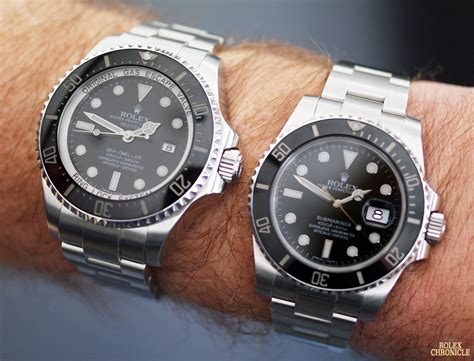 rolex deepsea vs submariner.